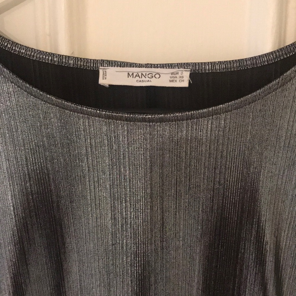Mango Metallic Blouse - Picture 2 of 5